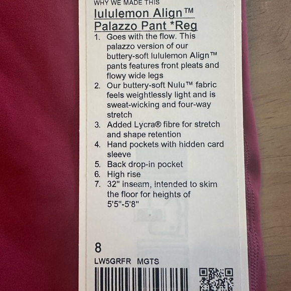 lululemon palazzo wide leg pants - Picture 2 of 5